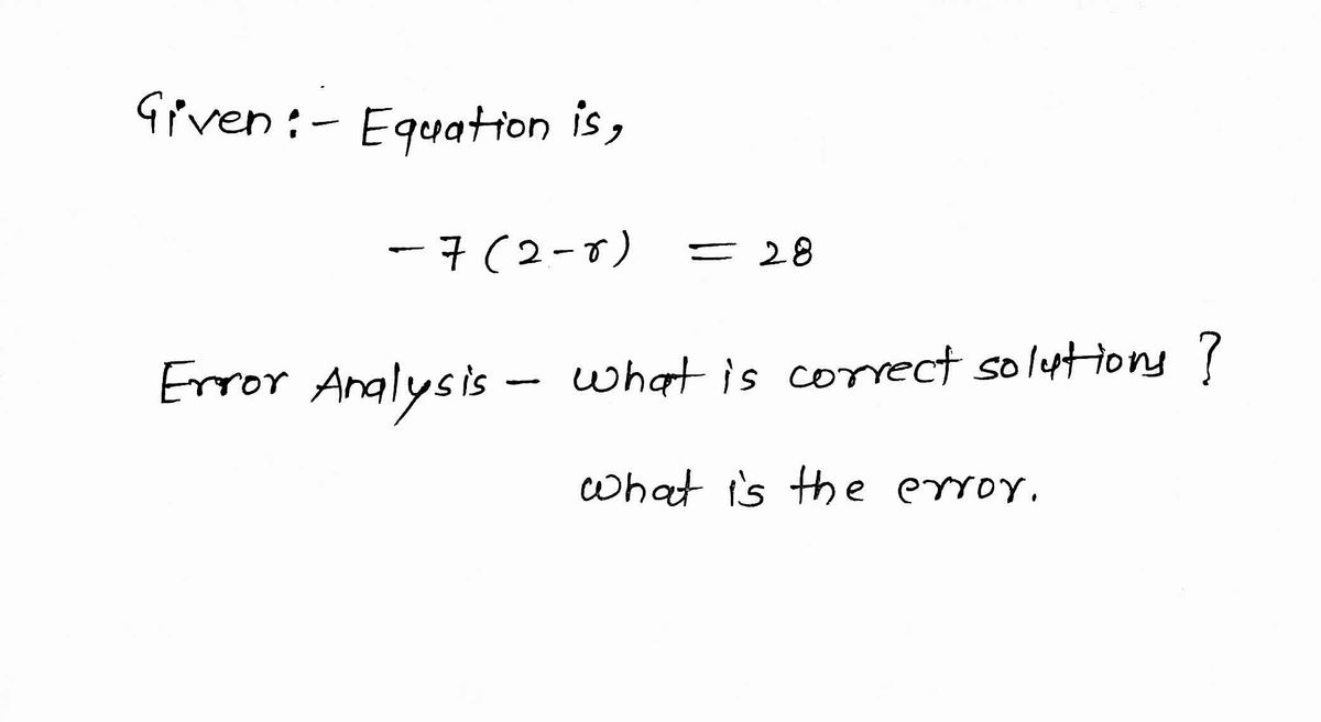 Algebra homework question answer, step 1, image 1